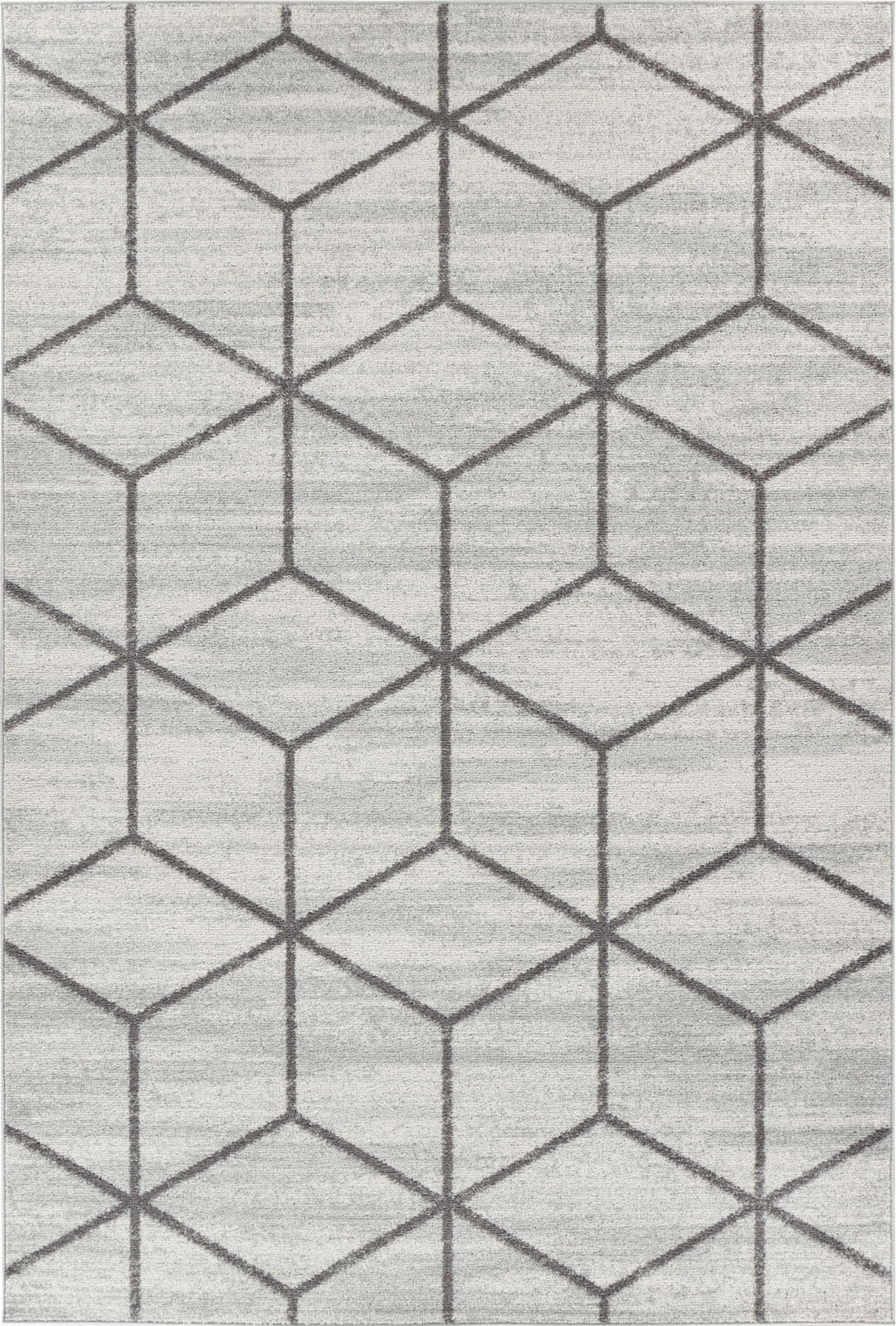 Tapis Scandinave Moderne Blanc/Gris Namur