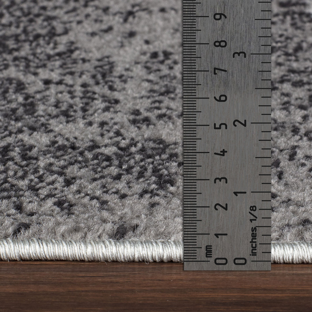 Tapis Scandinave Vernal Moderne Noir/Gris