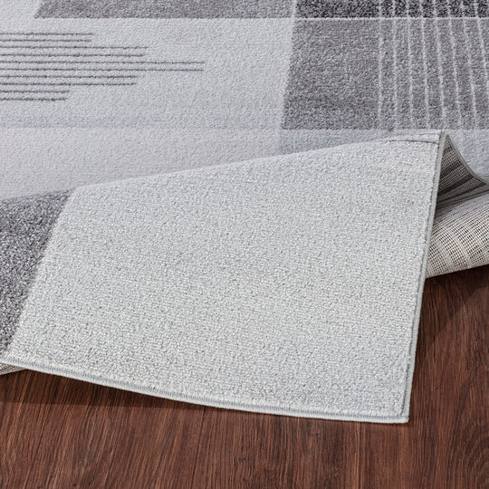Tapis Scandinave Vernal Moderne Gris