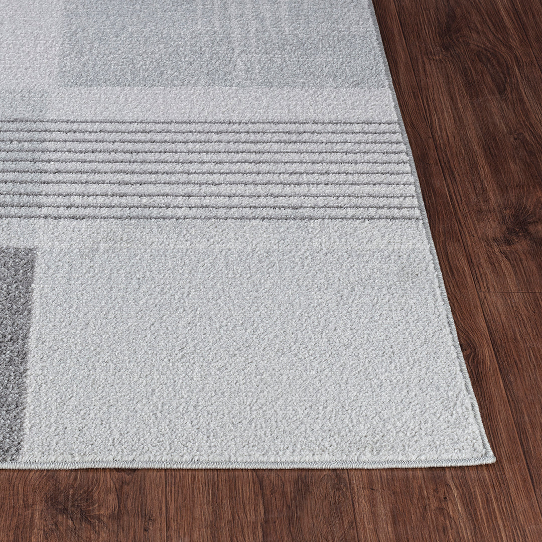 Tapis Scandinave Vernal Moderne Gris