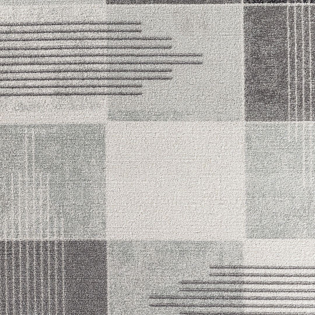 Tapis Scandinave Vernal Moderne Gris