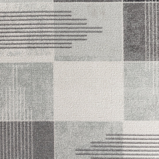 Tapis Scandinave Vernal Moderne Gris