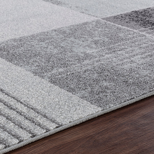 Tapis Scandinave Vernal Moderne Gris