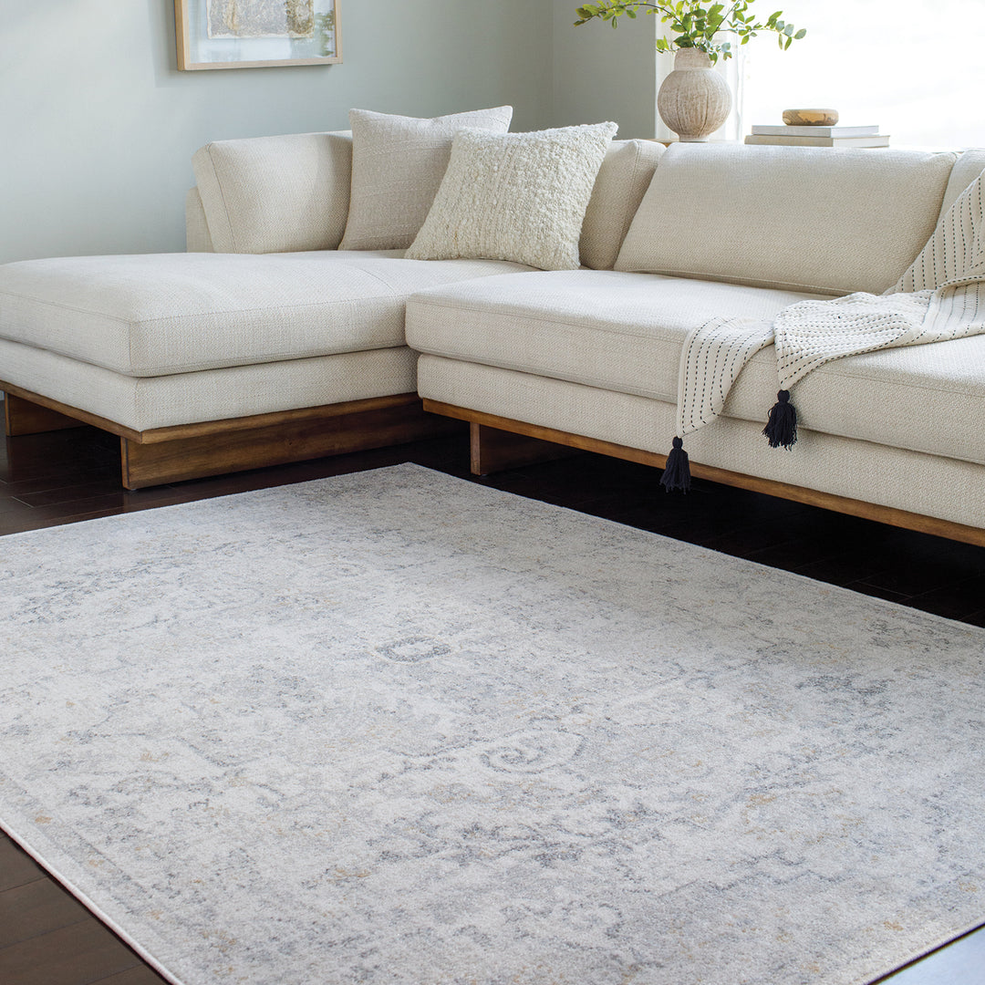 Tapis Vintage Oriental Gris/Ambre Munich