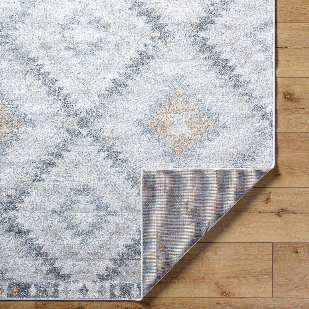 Tapis de Couloir Scandinave Bohème Gris/Beige Bogor
