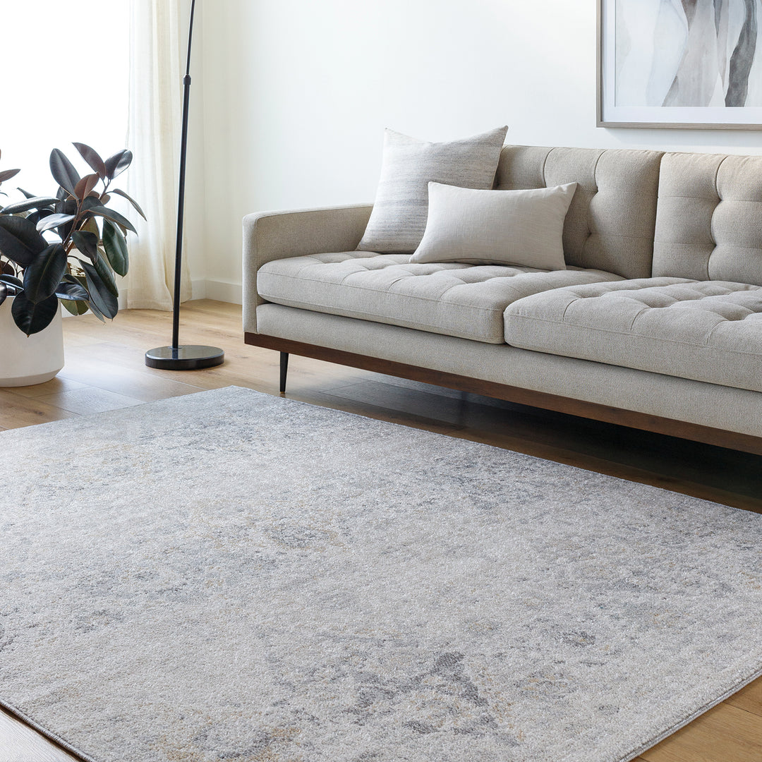 Tapis Vintage Oriental Gris/Bleu Cuzco