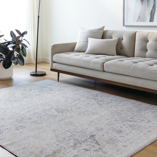 Tapis Vintage Oriental Gris/Bleu Cuzco