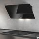 Hotte aspirante murale AIRFORCE F203 BL/A/80 CCF2038512 finition noire 80 cm