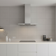 Hotte murale BOSH DWB97IM50 Série 4 avec 4 vitesses d'aspiration dont 1 intensive 90cm Inox