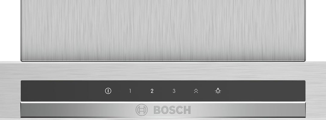 Hotte murale BOSH DWB97IM50 Série 4 avec 4 vitesses d'aspiration dont 1 intensive 90cm Inox