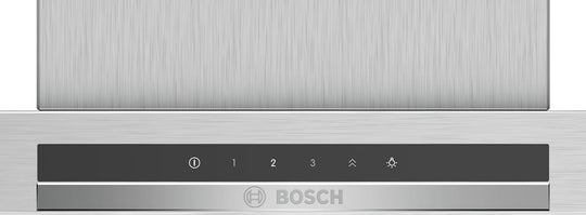 Hotte murale BOSH DWB97IM50 Série 4 avec 4 vitesses d'aspiration dont 1 intensive 90cm Inox