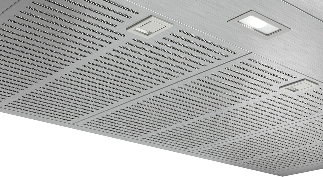 Hotte murale BOSH DWB97IM50 Série 4 avec 4 vitesses d'aspiration dont 1 intensive 90cm Inox
