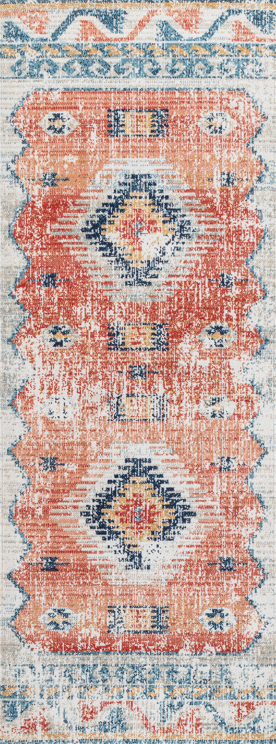 Tapis d'Extérieur/Intérieur Rouge/Bleu Bago