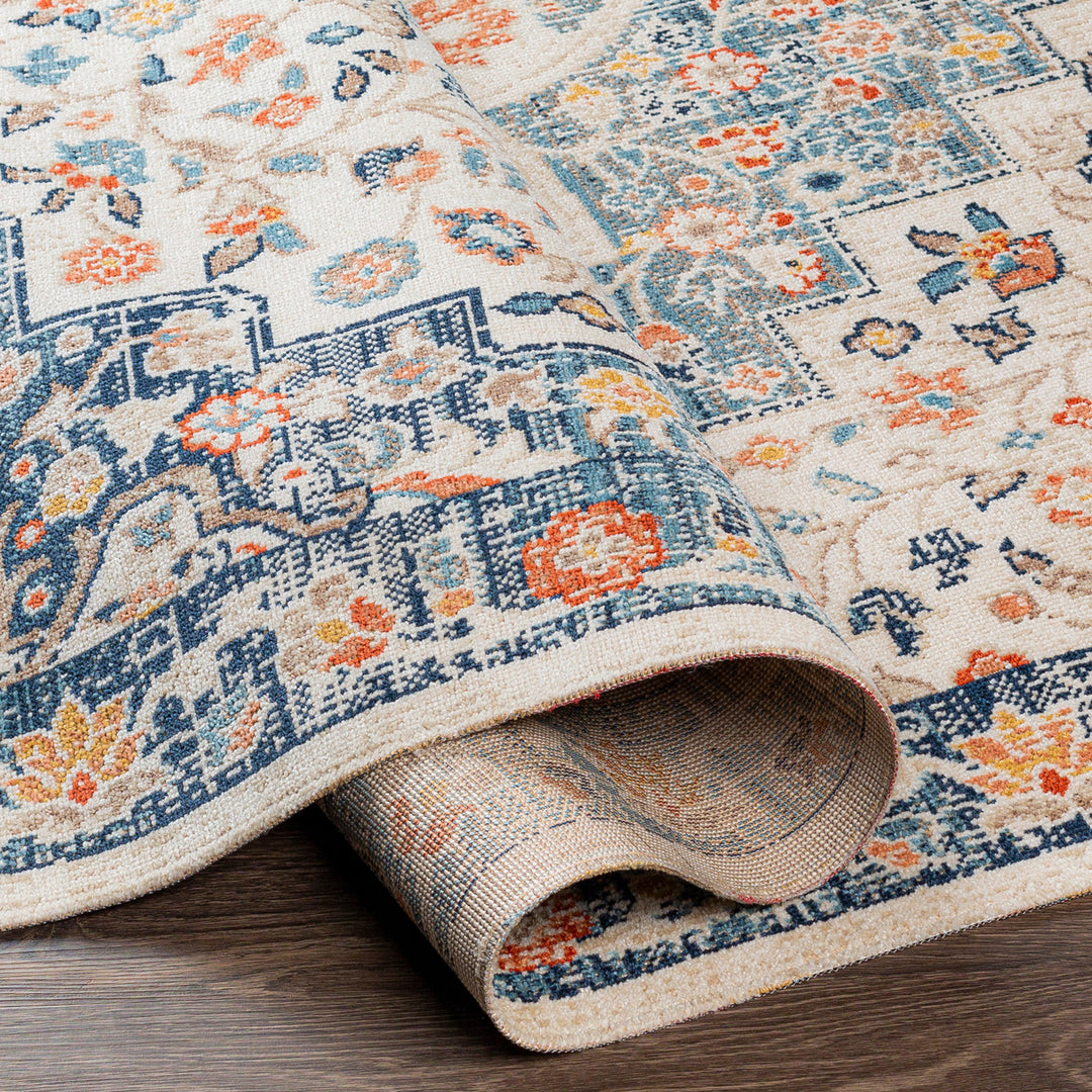 ARVADA Tapis d'Extérieur/Intérieur Bleu/Beige 200x275
