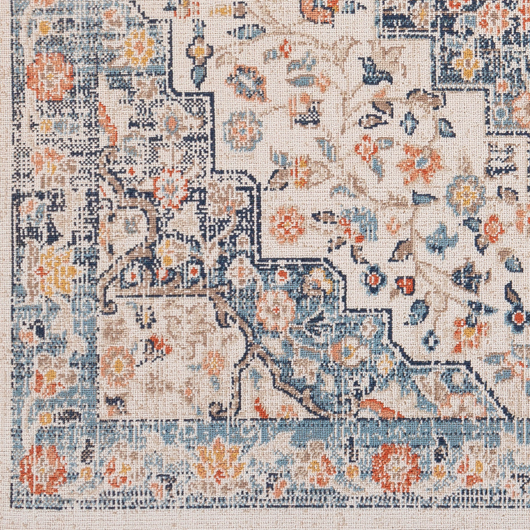 ARVADA Tapis d'Extérieur/Intérieur Bleu/Beige 200x275