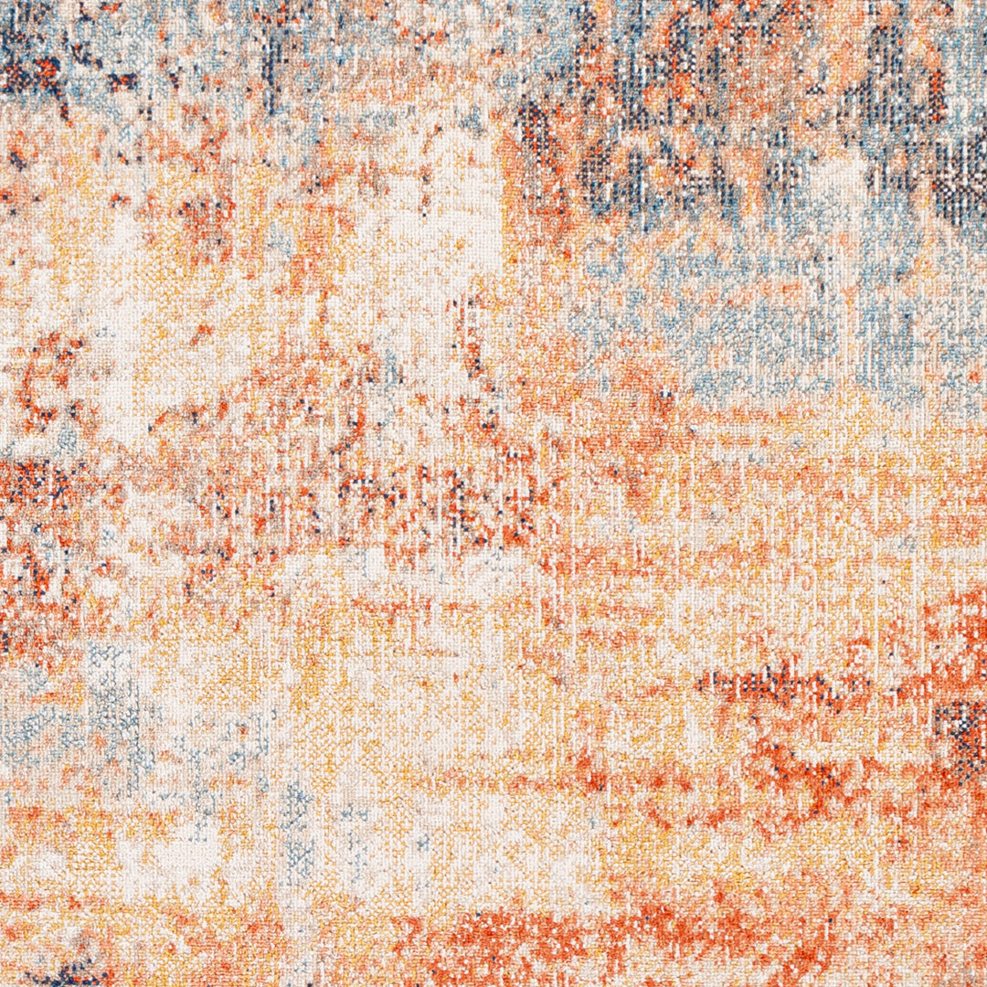 Tapis d'Extérieur/Intérieur Rouge/Bleu Mijek
