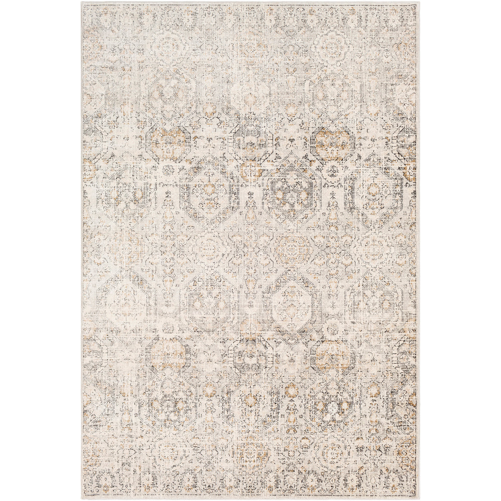 Tapis Vintage Oriental Gris/Beige Sohag
