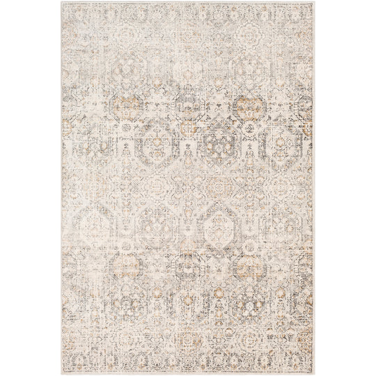 Tapis Vintage Oriental Gris/Beige Sohag