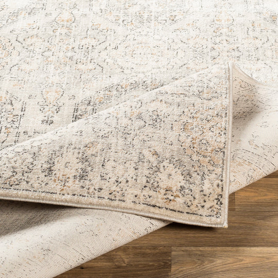 Tapis Vintage Oriental Gris/Beige Sohag