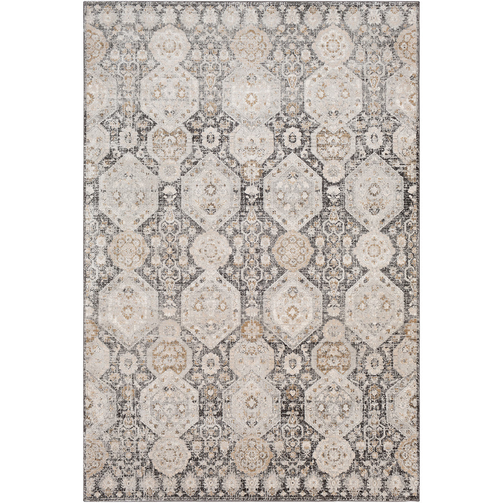 Tapis Vintage Oriental Noir/Beige Sokol