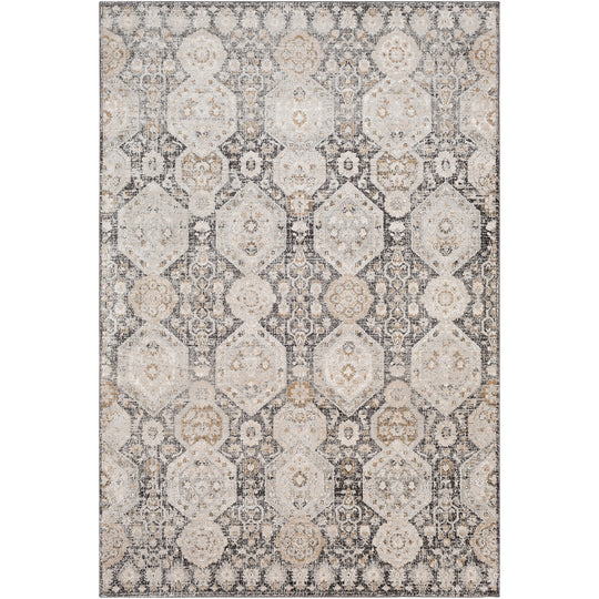 Tapis Vintage Oriental Noir/Beige Sokol