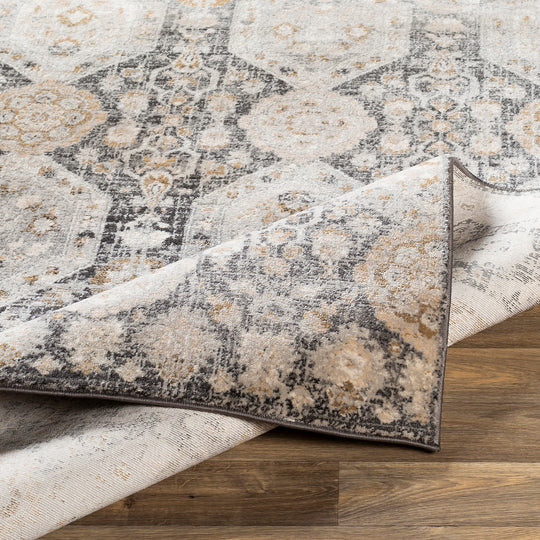 Tapis Vintage Oriental Noir/Beige Sokol