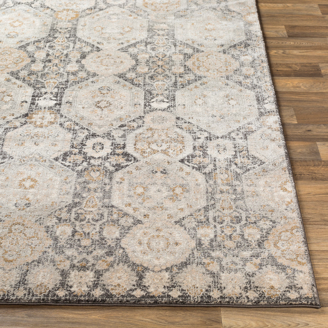 Tapis Vintage Oriental Noir/Beige Sokol