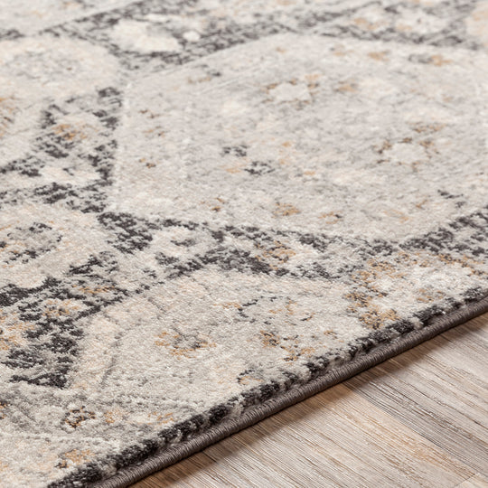 Tapis Vintage Oriental Noir/Beige Sokol