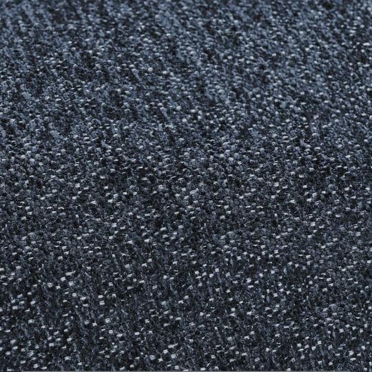 Canapé d'angle gauche BOBOCHIC Everest 4 places en tissu chiné bleu