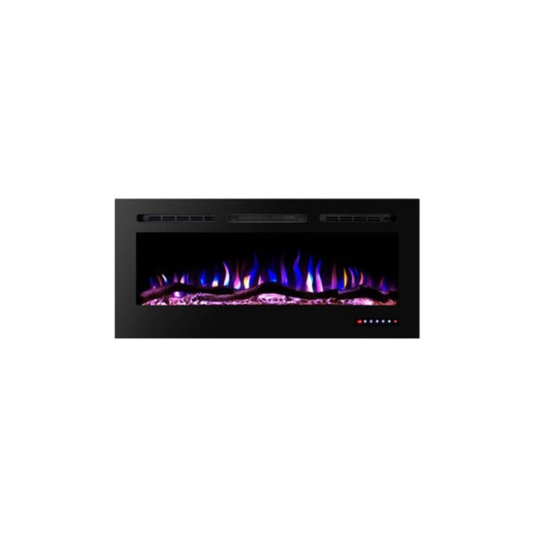 Insert Electrique Effet Flammes 1400-1600W Encastrable Avec Télécommande IF-32-FSB