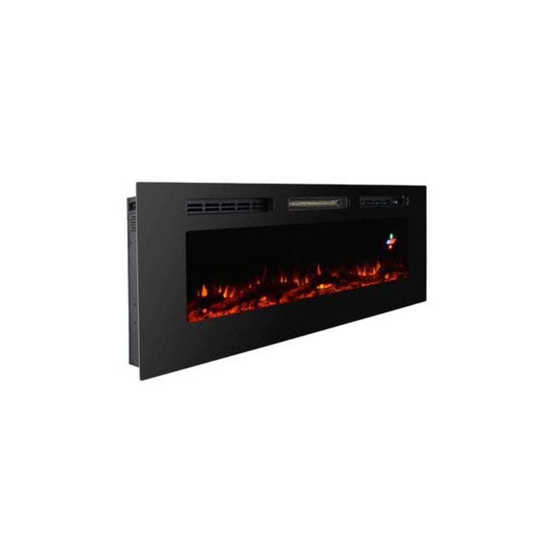 Insert Electrique Effet Flammes 1400-1600W Encastrable Avec Télécommande IF-32-FSB