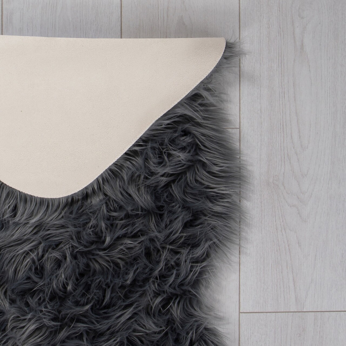 Tapis effet fourrure 60x90cm
