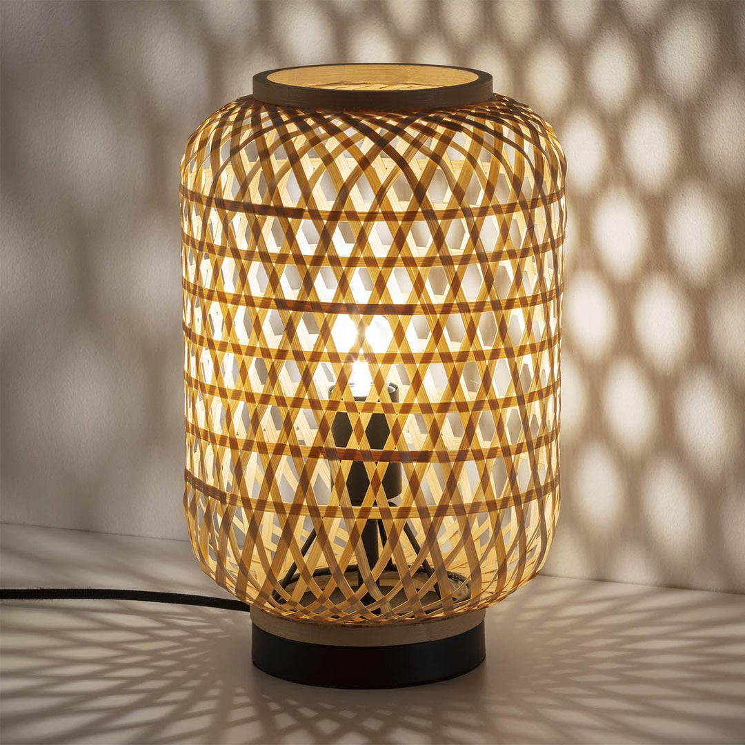 Lampe de table en bambou Yuna