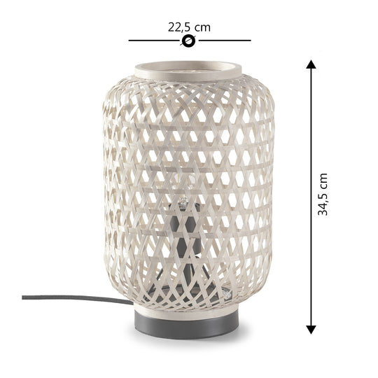 Lampe de table en bambou Yuna
