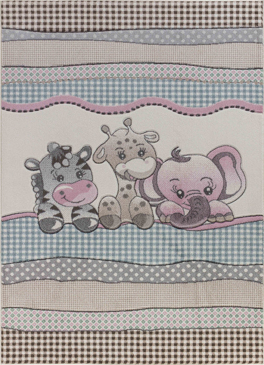 Tapis Enfant Animaux Cute