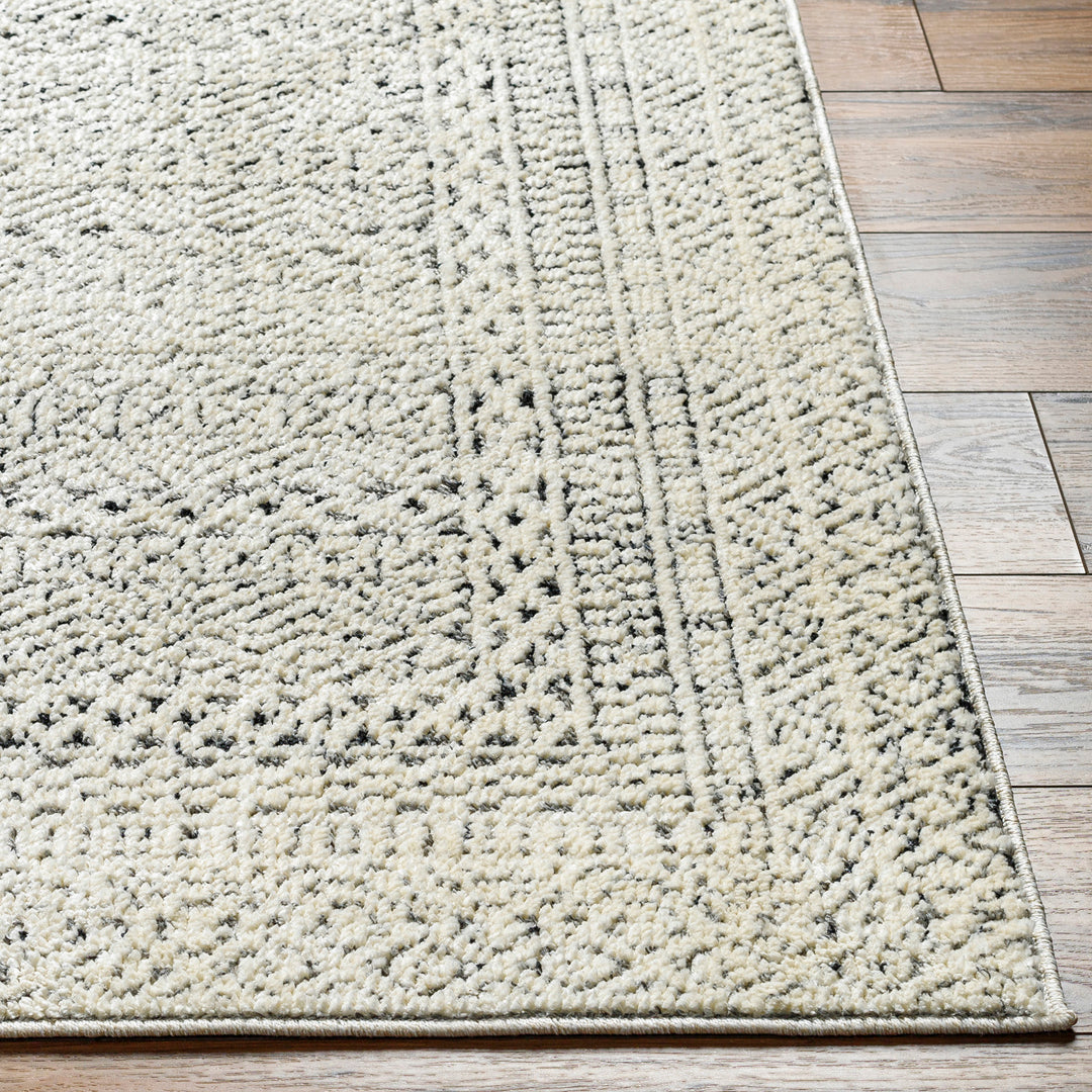 Tapis de Couloir Scandinave Bohème Ivoire/Gris Oita