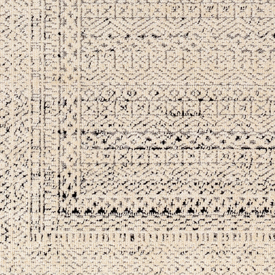 Tapis de Couloir Scandinave Bohème Ivoire/Gris Oita