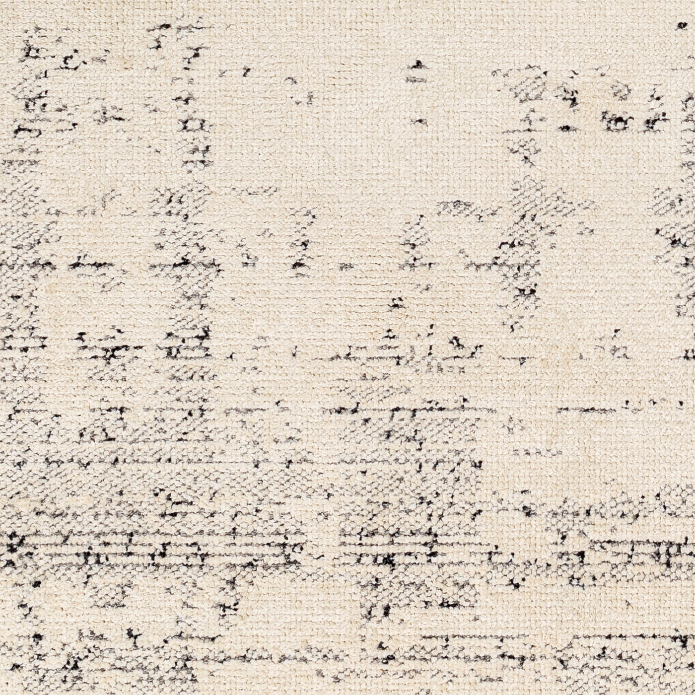 Tapis de Couloir Abstrait Moderne Ivoire/Gris Oyama