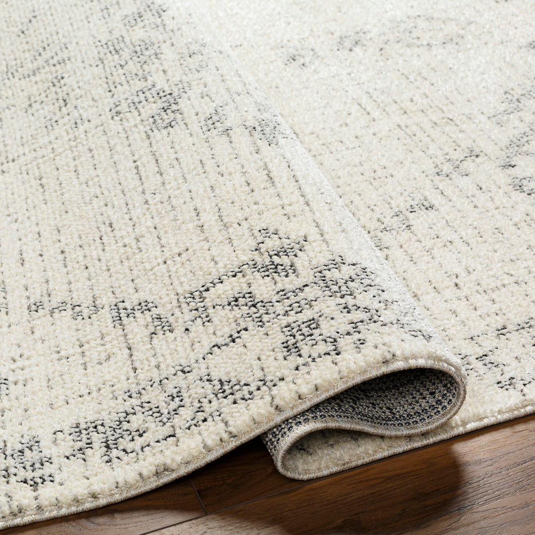 Tapis Vintage Oriental Ivoire/Gris Otsu