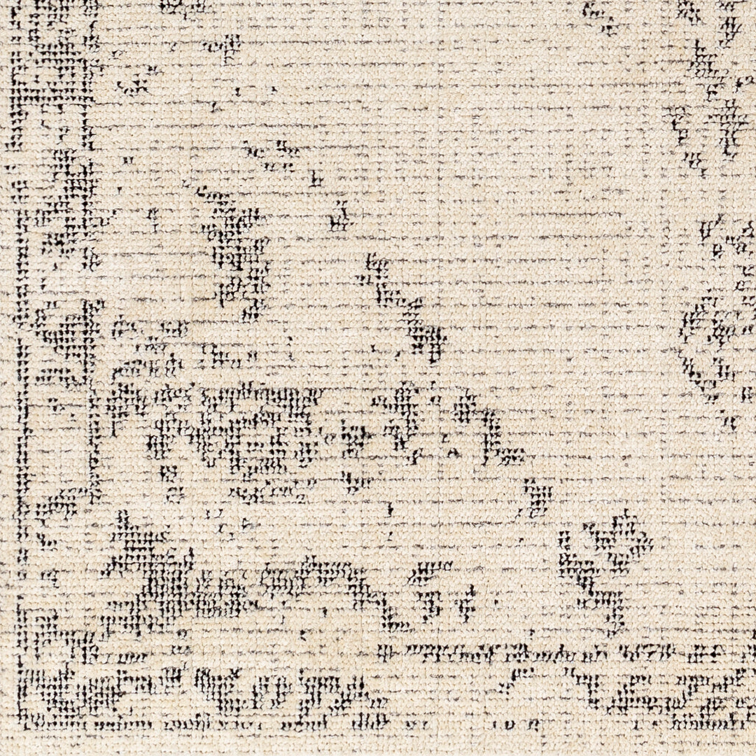 Tapis de Couloir Vintage Oriental Ivoire/Gris Otsu