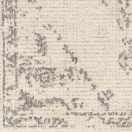 Tapis Vintage Oriental Ivoire/Gris Otsu