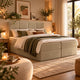 Lit continental 140x200cm MOBILIER 1 Baltimore 147 (Manila 02)