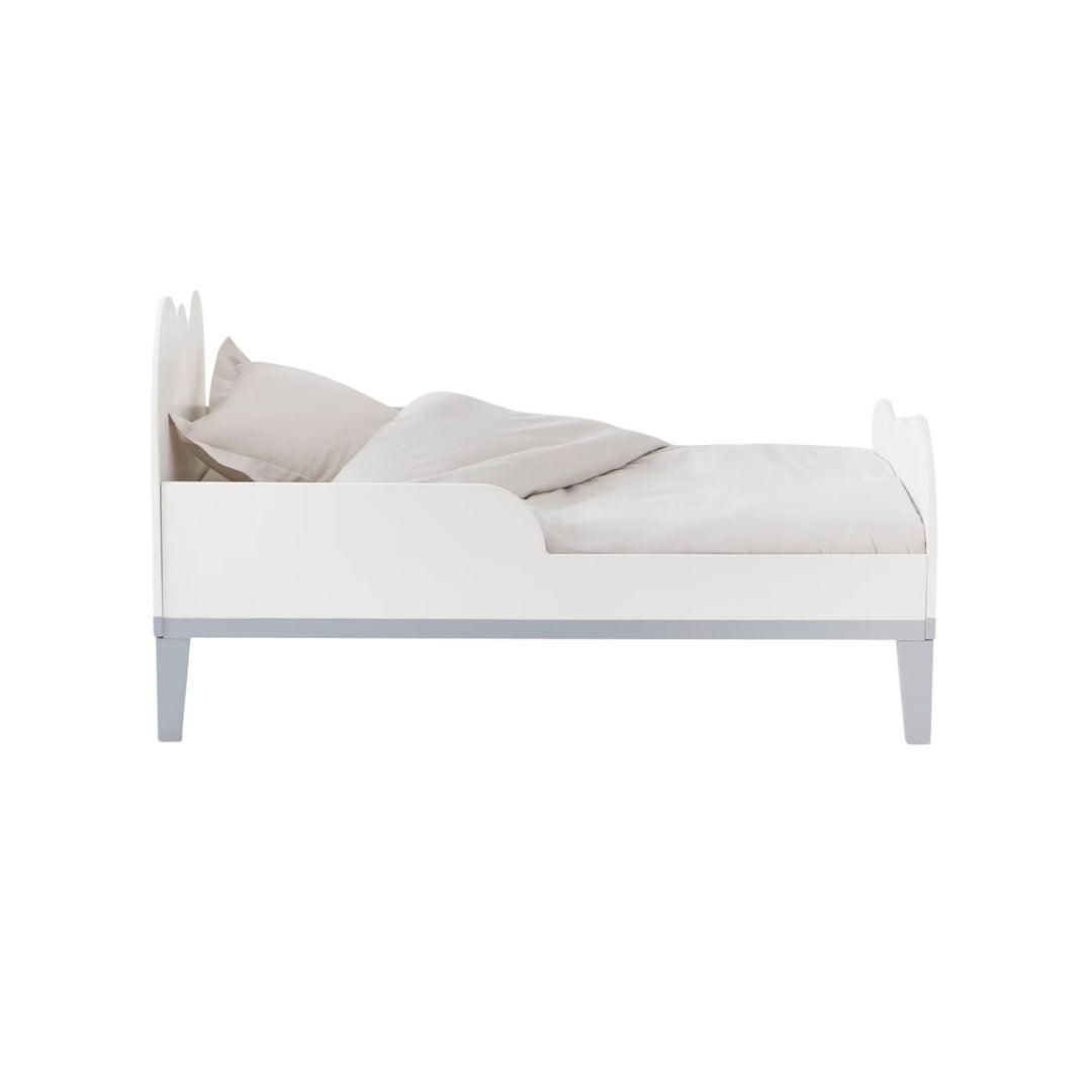 Lit enfant évolutif VERTBAUDET Nuage blanc/gris