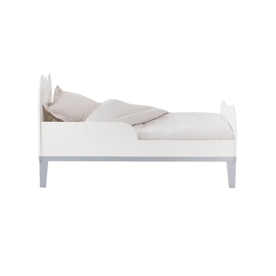 Lit enfant évolutif VERTBAUDET Nuage blanc/gris