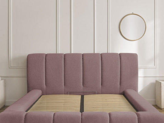 Lit coffre BOBOCHIC Denali rose 160x200 jamais utilisé — photo produit