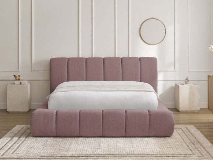 Lit coffre BOBOCHIC Denali rose 160x200 jamais utilisé — photo produit