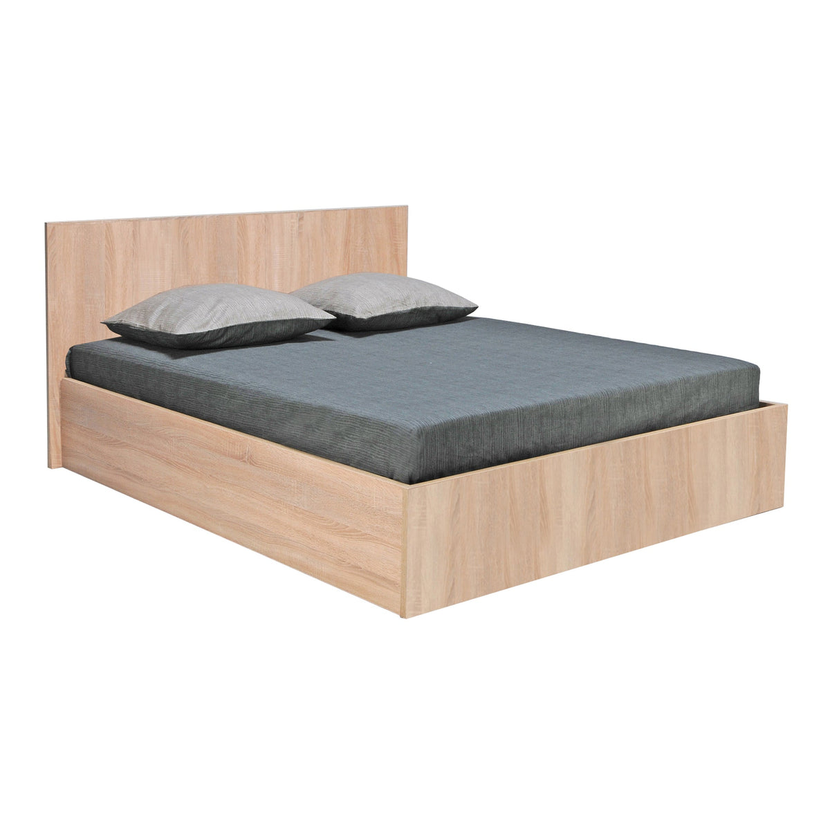 Lit coffre Weber MADRID 140x200 coloris bois — photo produit