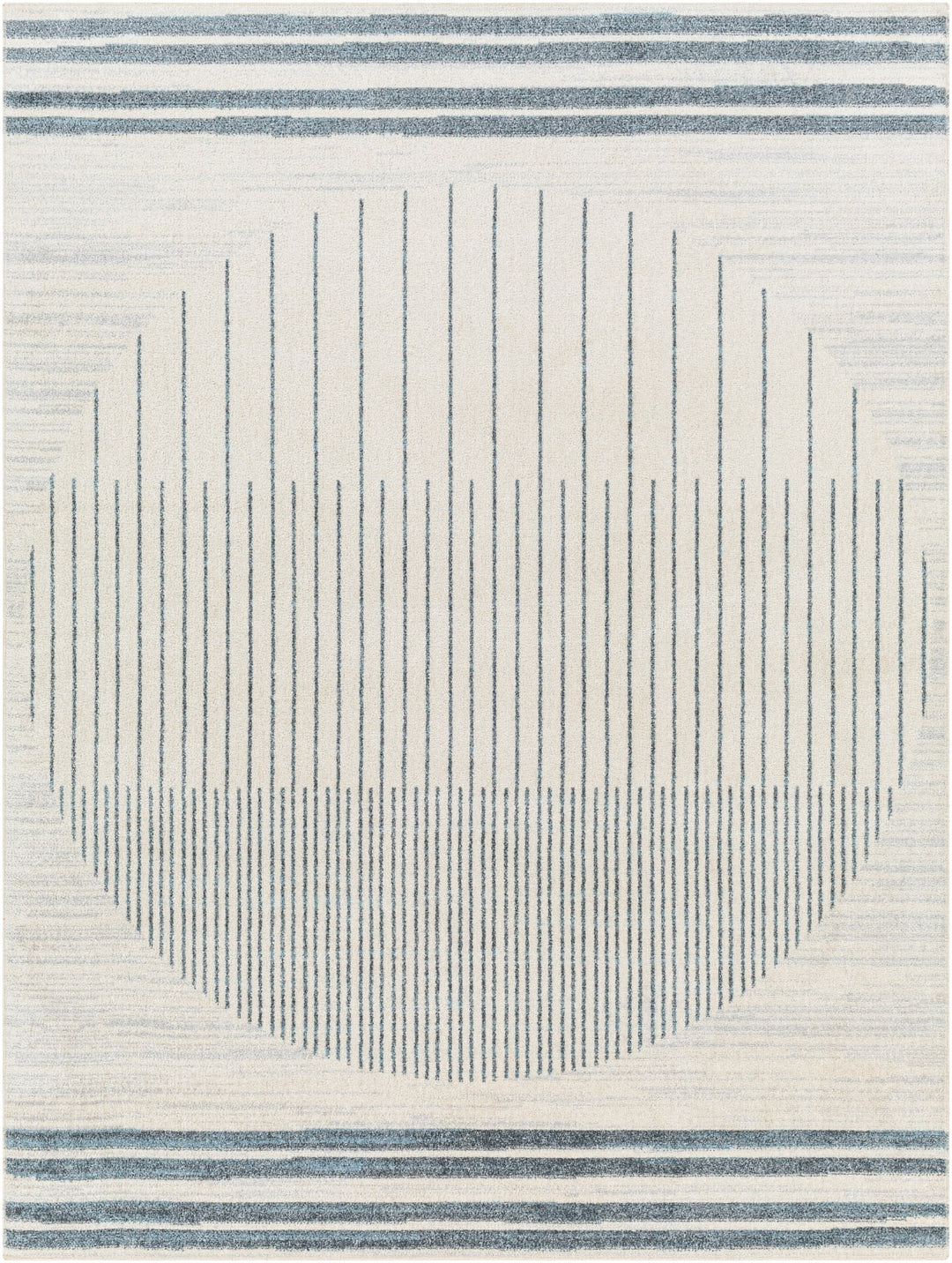 Tapis Scandinave Lavable en Machine Bleu Santiago