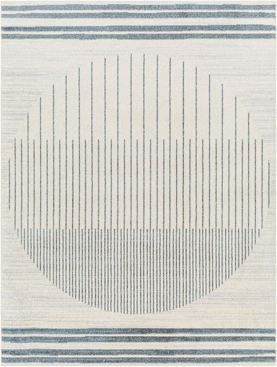 Tapis Scandinave Lavable en Machine Bleu Santiago