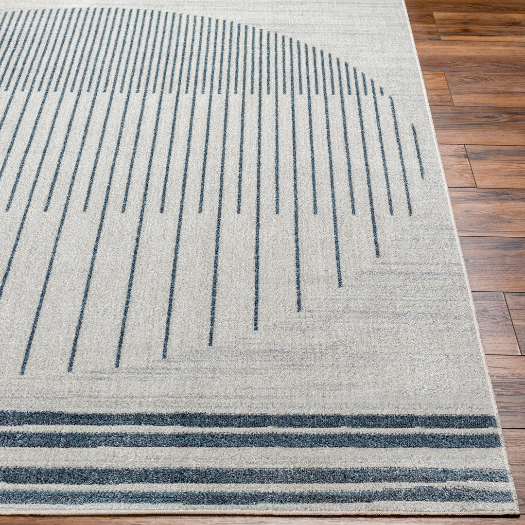 Tapis Scandinave Lavable en Machine Bleu Santiago